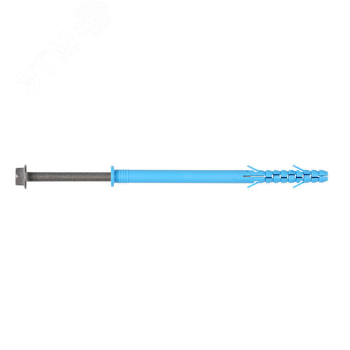 Дюбель фасадный 10х160 универсальный с шурупом с шестигранной головкой и пресс-шайбой (20 шт) - фото 2