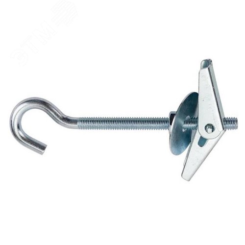 Изображение товара Анкер складной пружинный М6 с крюком (1 шт.) (упак)
