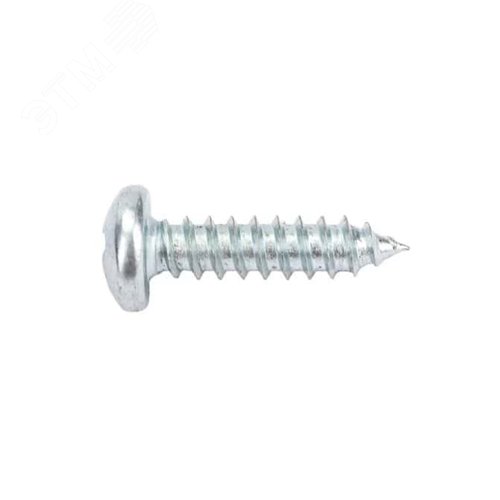 Изображение товара Саморез DIN7981 4.2х16 полукруглая голова остроконечный оцинкованный (15 шт.) (упак)