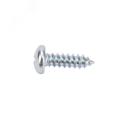 Саморез DIN7981 4.8х16 полукруглая голова остроконечный оцинкованный (15 шт.) - фото 1