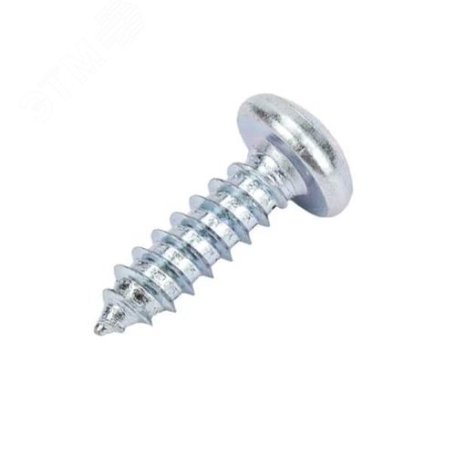 Саморез DIN7981 4.8х16 полукруглая голова остроконечный оцинкованный (15 шт.) - фото 3