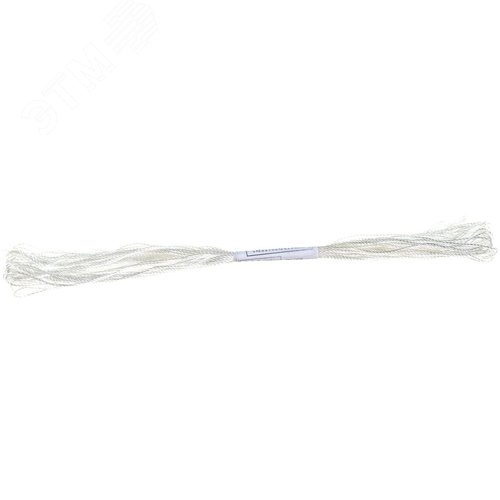 Изображение товара Веревка крученая капроновая 3-х прядная 1.5 мм х 20 м, р/н=45 кгс (шт)