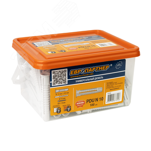 Дюбель универсальный 10х60 нейлон (100 шт) - фото 2