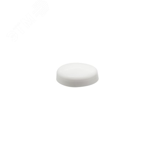 Колпачок декоративный на универсальный шуруп D4.5-5 белый (10 шт.) - фото 1