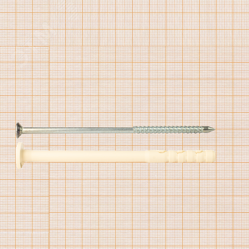 Дюбель-гвоздь 8х120 нейлон грибовидный бортик (40 шт) - фото 5