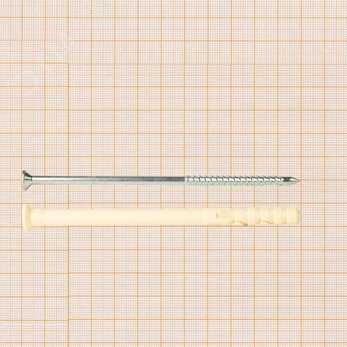 Дюбель-гвоздь 8х120 нейлон потайной бортик (300 шт) - фото 4