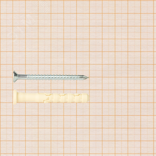 Дюбель-гвоздь 8х60 нейлон цилиндрический бортик (700 шт) - фото 4