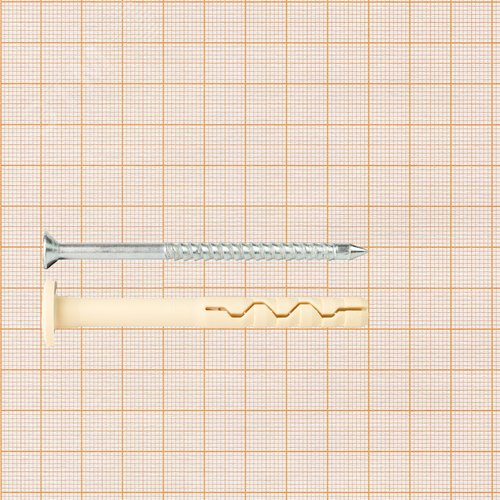 Дюбель-гвоздь 8х80 нейлон грибовидный бортик (400 шт) - фото 5