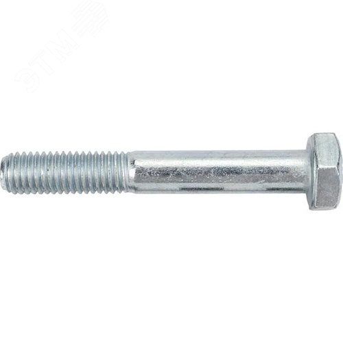 Болт DIN931 M10х70 неполная резьба шестигранная голова оцинкованный (4 шт.) - фото 2