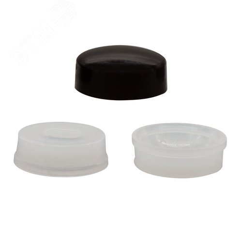 Колпачок декоративный на универсальный шуруп D3.5-4 черный (10 шт.) - фото 4