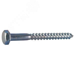 Изображение товара Шуруп DIN 571 6х50 сантехнический шестигранная головка нержавеющая сталь А2 (50 шт.) (упак)