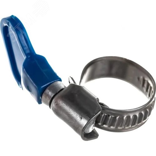 Хомут червячный 12-20 бабочка нержавеющая сталь (2 шт) - фото 2