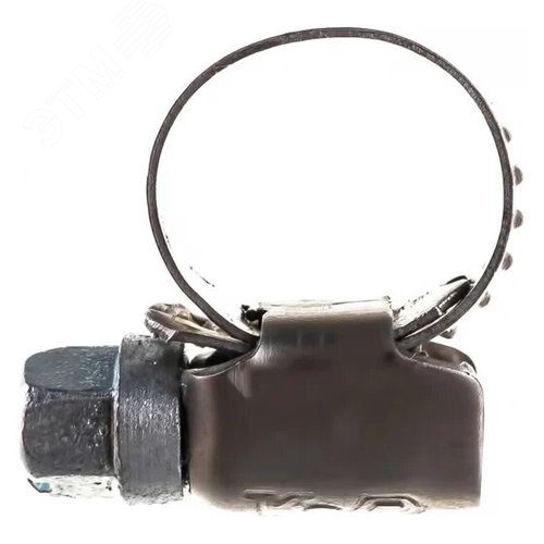 Хомут червячный 8-12 нержавеющая сталь (1 шт) - фото 2