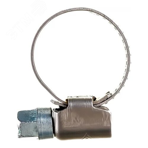 Хомут червячный 12-20 нержавеющая сталь (1 шт) - фото 2