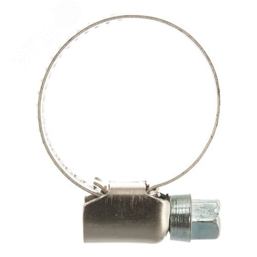 Хомут червячный 16-25 нержавеющая сталь (1 шт) - фото 2