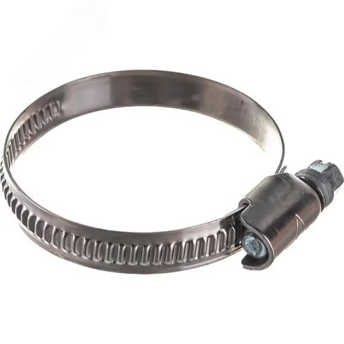 Хомут червячный 32-50 нержавеющая сталь (1 шт) - фото 1