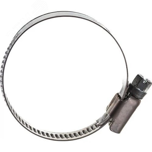 Хомут червячный 32-50 нержавеющая сталь (1 шт) - фото 2