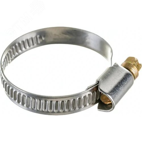 Хомут червячный 25-40 нержавеющая сталь (1 шт) - фото 2