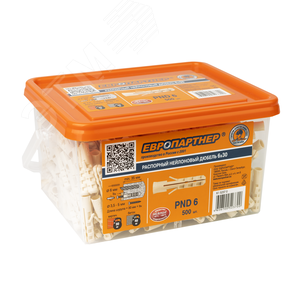 Дюбель распорный 6х30 нейлон (500 шт) - фото 2