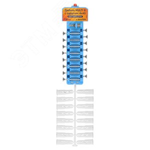 Дюбель универсальный 8х32 нейлон с шурупом 4х40 (16 шт) - фото 4