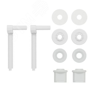 Крепление для сиденья и крышки унитаза №2, d10хL84 (комплект) - фото 3