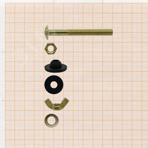 Крепление бачка к унитазу (комплект) - фото 4