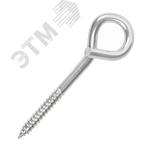 Изображение товара Крюк-шуруп завитой 7х100 оцинкованный (2 шт.) (упак)
