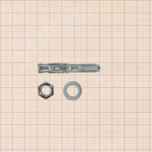 Анкер клиновой 8х50 оцинкованный (2 шт) - фото 3