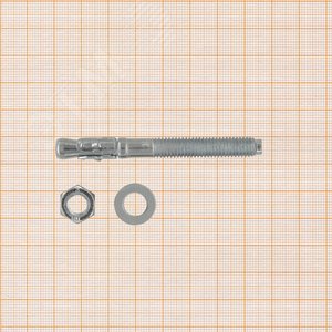 Анкер клиновой 8х75 оцинкованный (2 шт) - фото 3