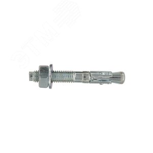 Анкер клиновой 10х75 оцинкованный (2 шт) - фото 1