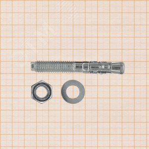 Анкер клиновой 10х75 оцинкованный (2 шт) - фото 3