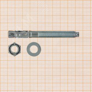 Анкер клиновой 10х95 оцинкованный (2 шт) - фото 3