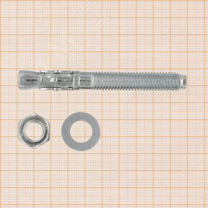 Анкер клиновой 12х100 оцинкованный (2 шт) - фото 3