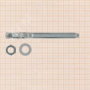 Анкер клиновой 12х140 оцинкованный (2 шт) - фото 3