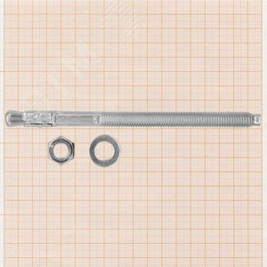 Анкер клиновой 12х180 оцинкованный (2 шт) - фото 3