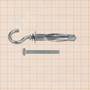 Анкер для листовых материалов с крюком MULTI PRO оцинкованный 5/13 мм (2 шт.) - фото 3