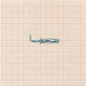 Анкер для листовых материалов с L-обр. крюком MULTI PRO оцинкованный 4/13 мм (2 шт.) - фото 3