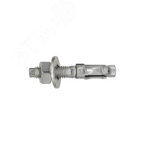 Анкер клиновой 6х40 оцинкованный (2 шт) - фото 1