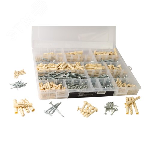 Набор крепежа дюбели с шурупами КРЕПИСАМ - фото 2