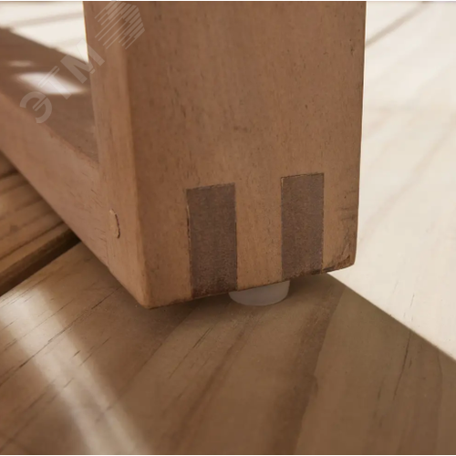 Накладка для мебельных ножек D25мм H7мм пластиковая прозрачная (4шт.) - фото 7