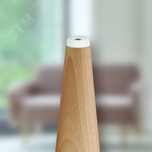 Накладка для мебельных ножек D25мм H7мм пластиковая прозрачная (4шт.) - фото 6