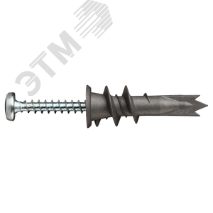 Изображение товара Дюбель для двойного гипсокартона 14х39 нейлон с шурупом 4.5х35 (6 шт) (упак)