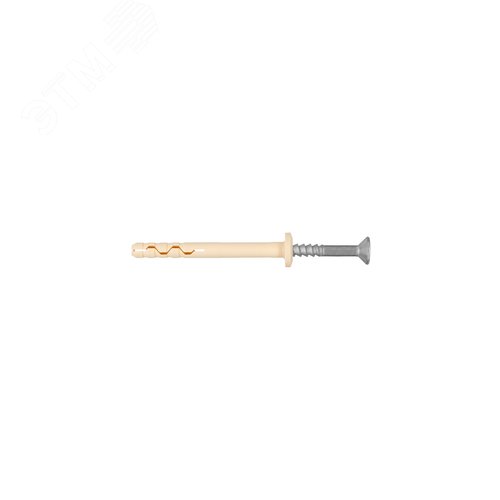 Дюбель-гвоздь 6х60 нейлон грибовидный бортик (1000 шт) - фото 1