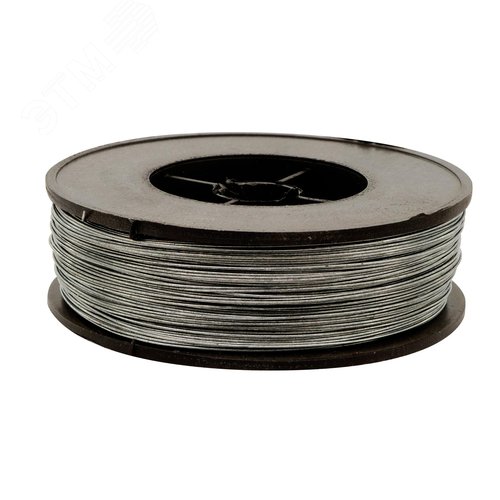 Проволока пломбировочная одножильная 0,5 мм., оцинкованная (200 м.) - фото 1