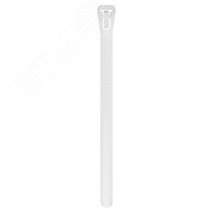 Набор стяжек многоразовых нейлоновых PRM 7,5х200, белая, синяя, оранжевая (15 шт.) - фото 4