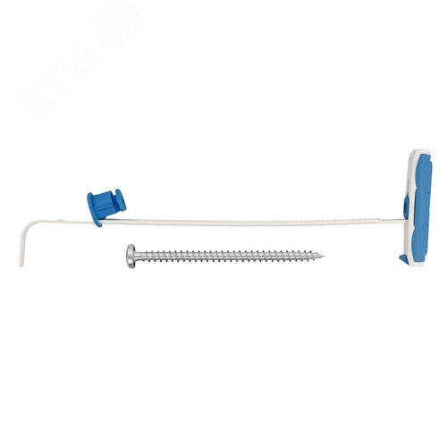 Изображение товара Дюбель для гипсокартона усиленный 10х40 нейлон с шурупом 4х60 (10 шт) (упак)