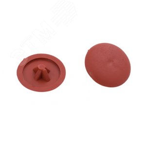 Изображение товара Заглушка на шуруп с крестообразным шлицем PZ 2 красное дерево (50 шт.) (упак)