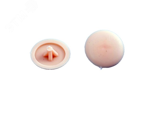 Изображение товара Заглушка на шуруп с крестообразным шлицем PZ 2 бежевая (50 шт.) (упак)