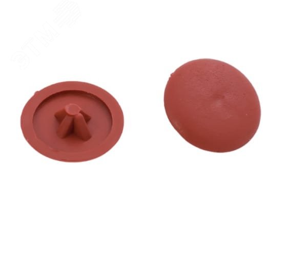 Изображение товара Заглушка на шуруп с крестообразным шлицем PZ 2 вишня (50 шт.) (упак)