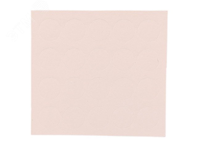 Изображение товара Заглушка самоклеящаяся D14 крем 50 шт - удобное решение для декорирования